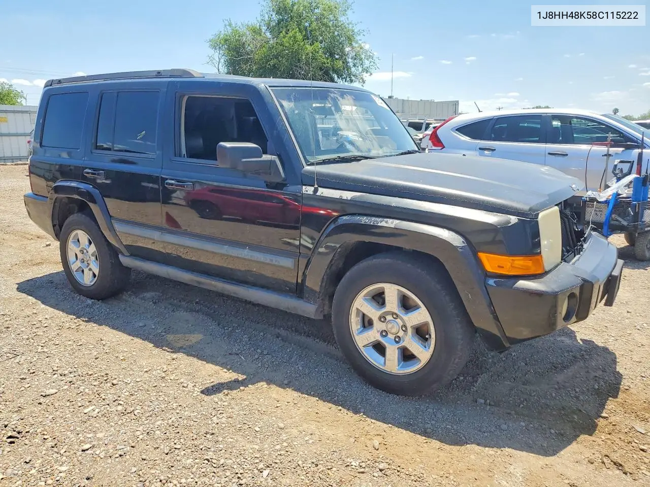 2008 Jeep Commander Sport VIN: 1J8HH48K58C115222 Lot: 53642166