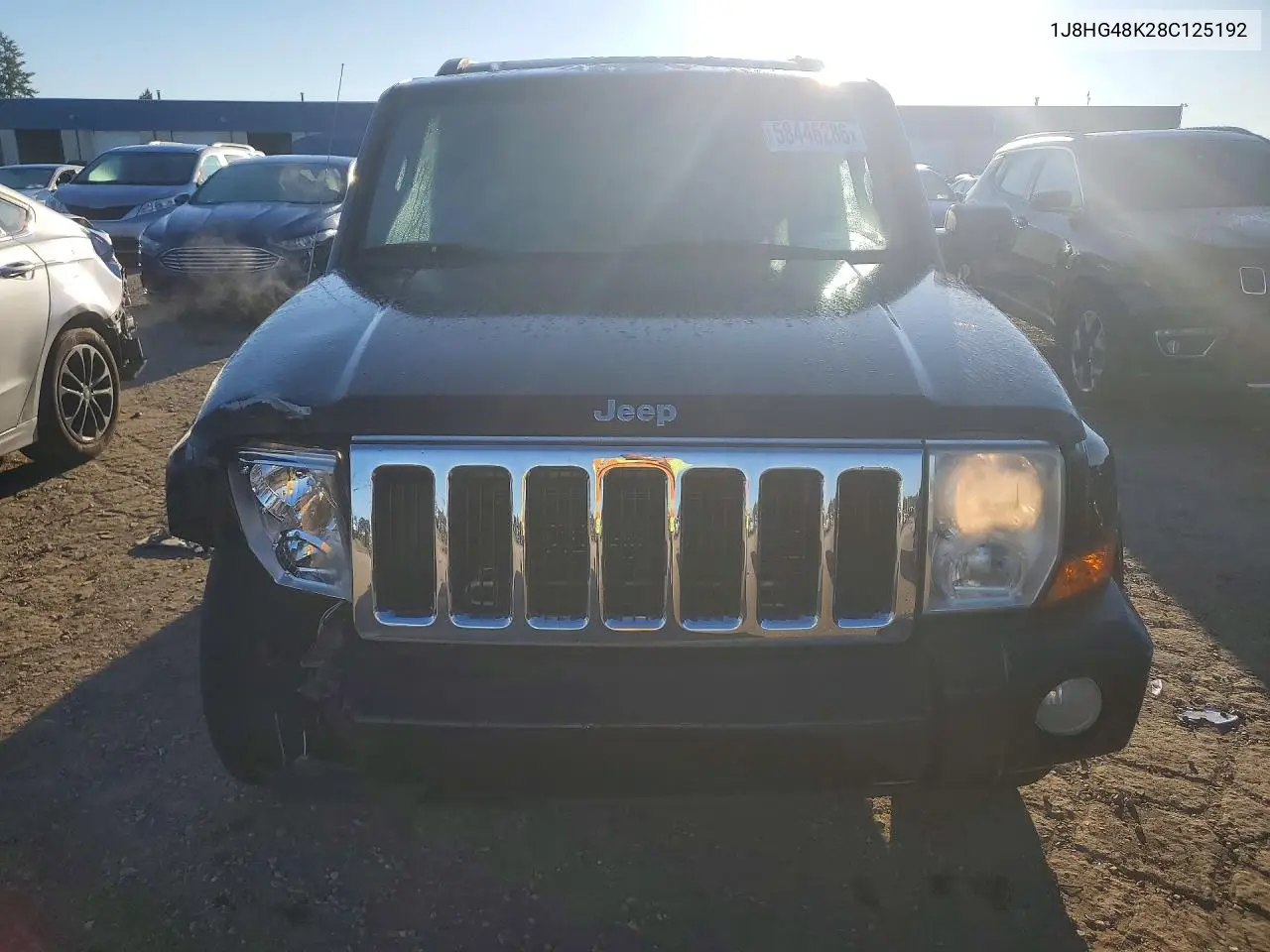 2008 Jeep Commander Sport VIN: 1J8HG48K28C125192 Lot: 58446286