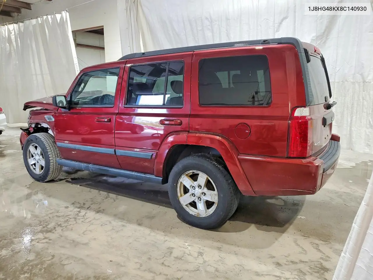 2008 Jeep Commander Sport VIN: 1J8HG48KX8C140930 Lot: 59300276