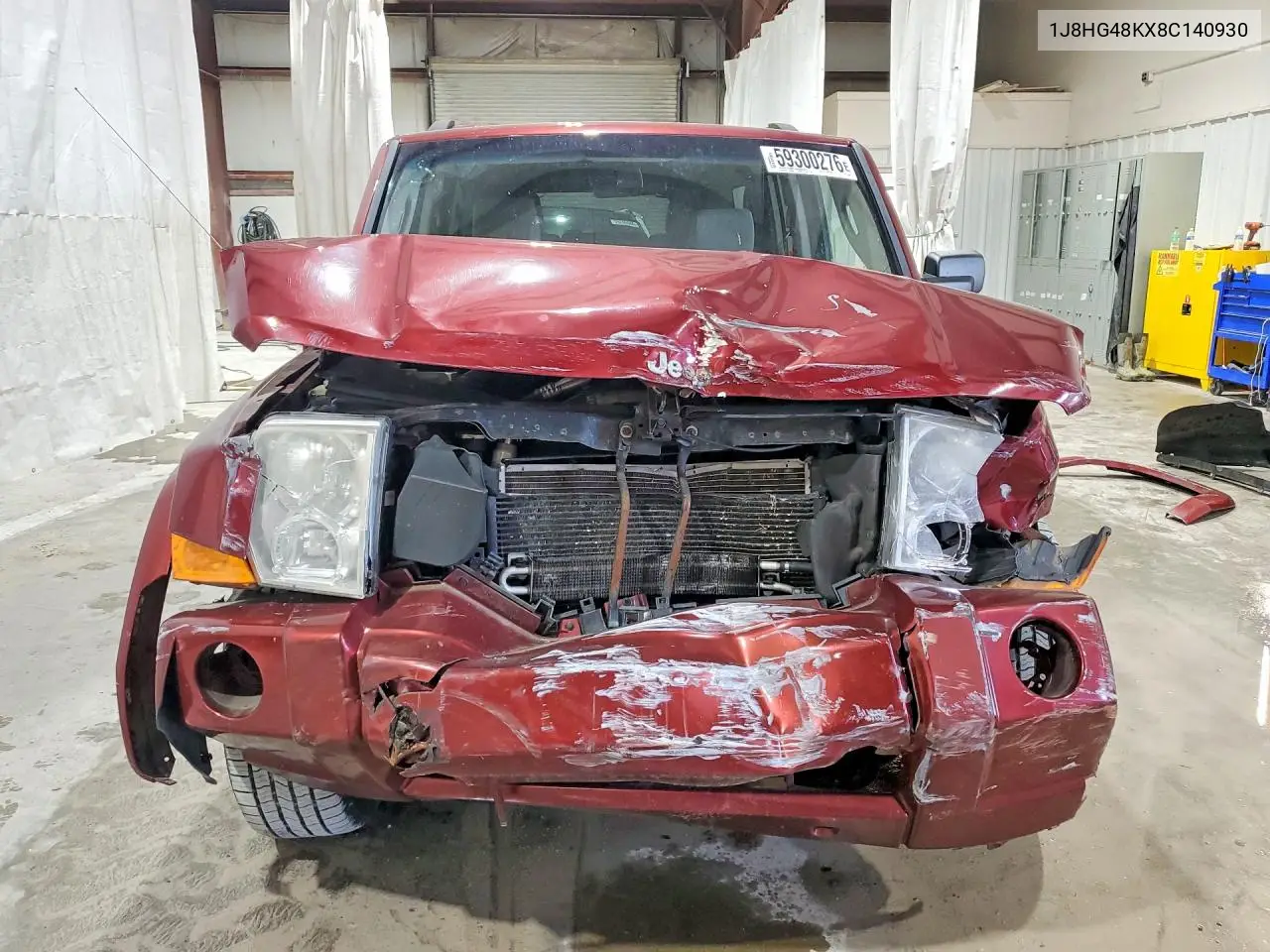 2008 Jeep Commander Sport VIN: 1J8HG48KX8C140930 Lot: 59300276