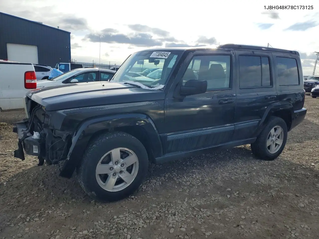 2008 Jeep Commander Sport VIN: 1J8HG48K78C173125 Lot: 59833866