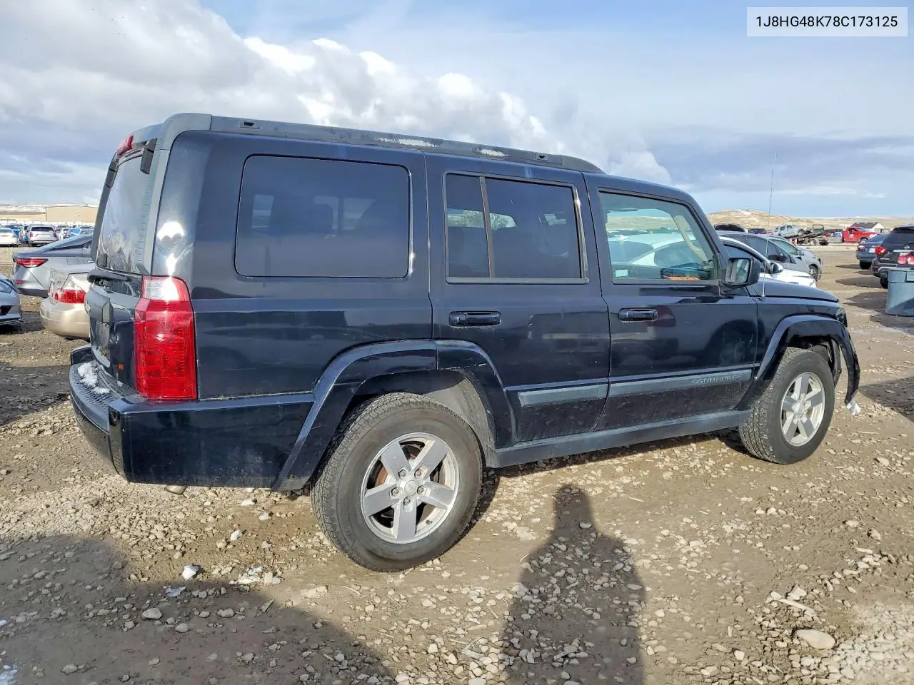 2008 Jeep Commander Sport VIN: 1J8HG48K78C173125 Lot: 59833866