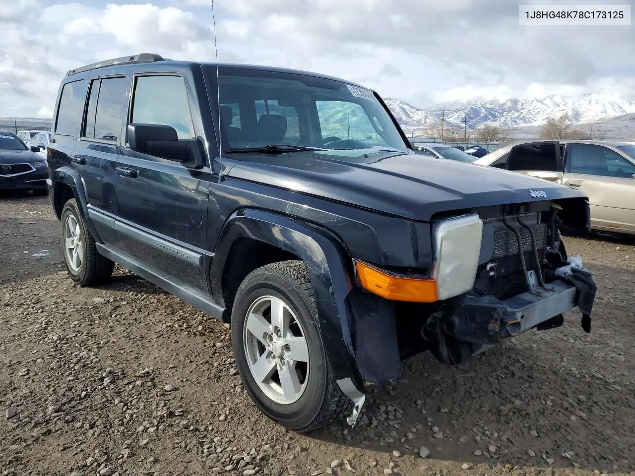 2008 Jeep Commander Sport VIN: 1J8HG48K78C173125 Lot: 59833866