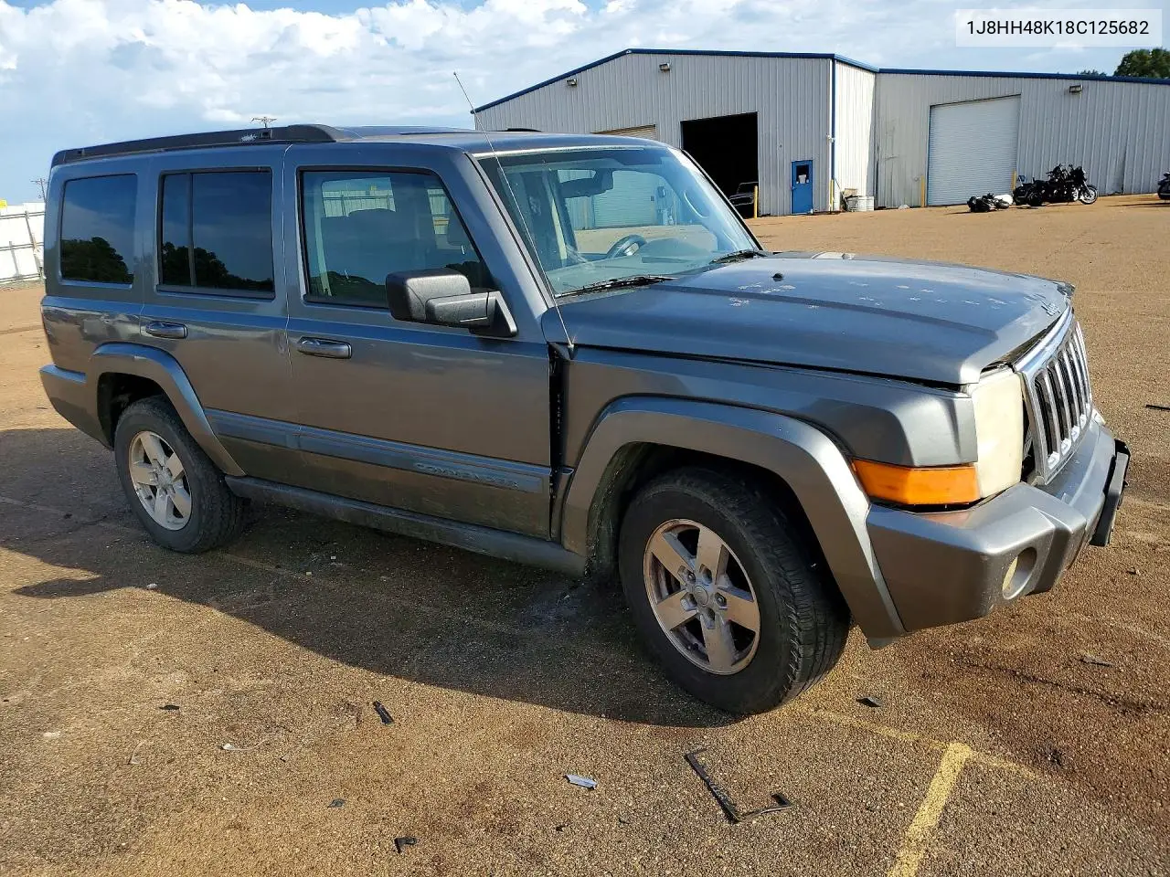 2008 Jeep Commander Sport VIN: 1J8HH48K18C125682 Lot: 60038916