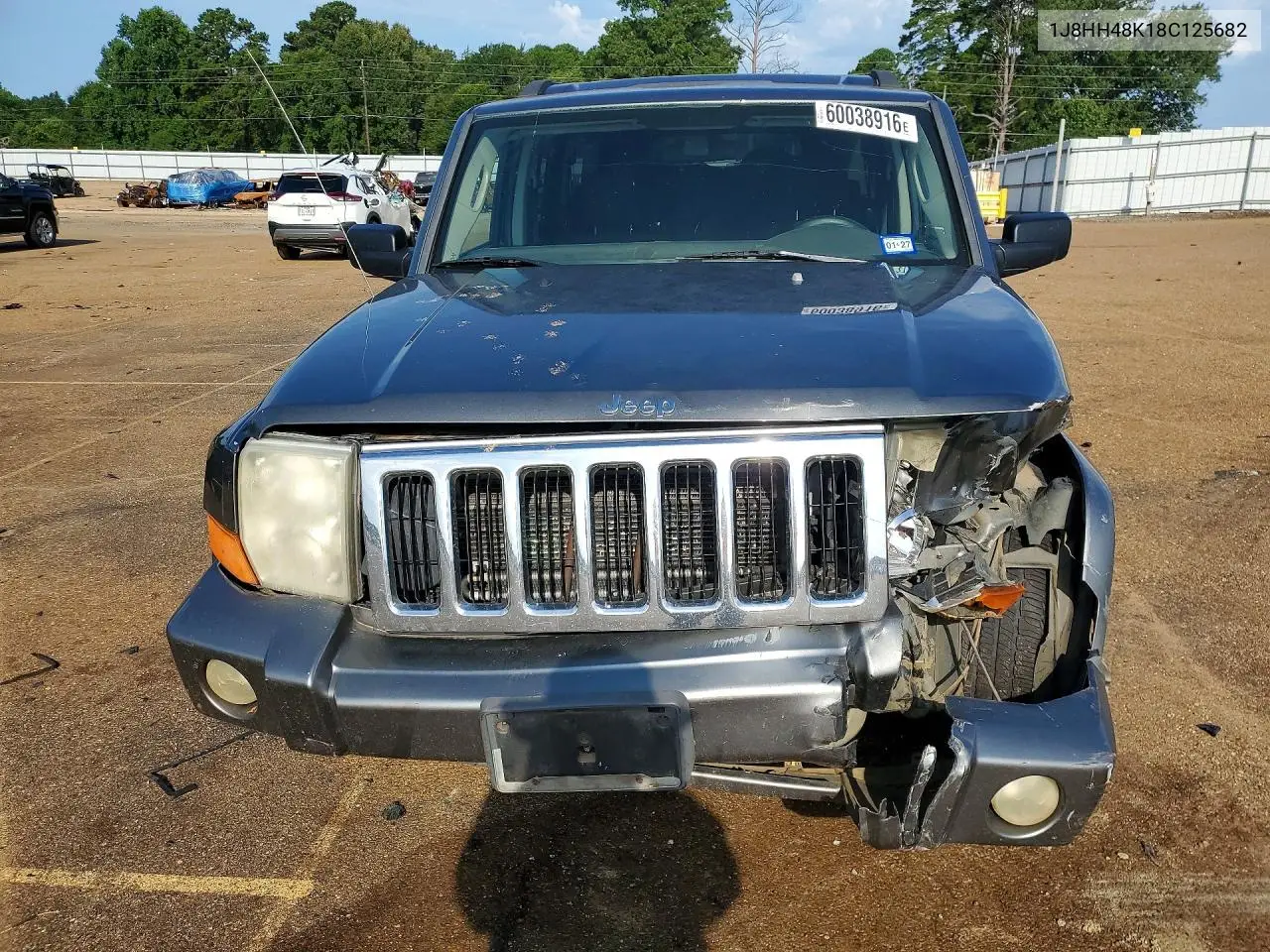 2008 Jeep Commander Sport VIN: 1J8HH48K18C125682 Lot: 60038916