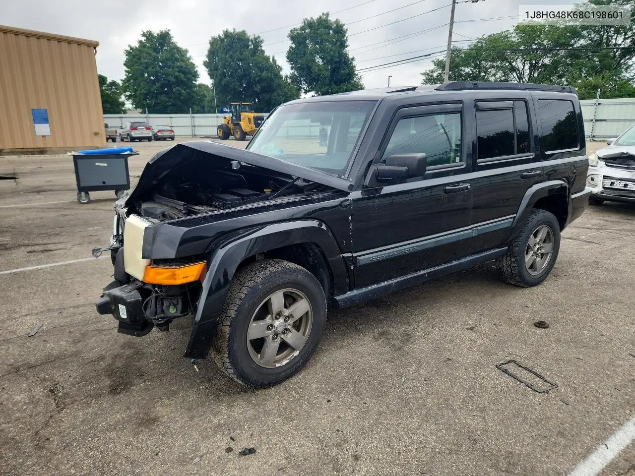 2008 Jeep Commander Sport VIN: 1J8HG48K68C198601 Lot: 60057536