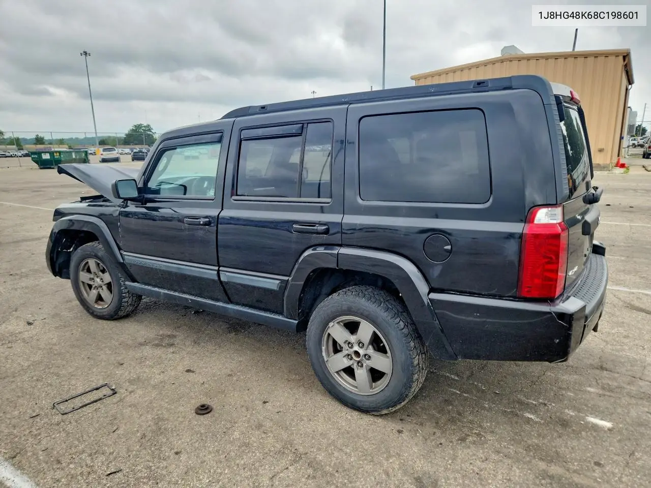 2008 Jeep Commander Sport VIN: 1J8HG48K68C198601 Lot: 60057536