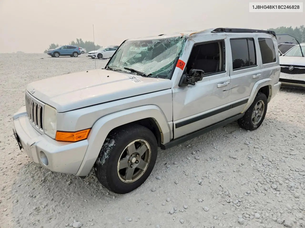 2008 Jeep Commander Sport VIN: 1J8HG48K18C246828 Lot: 60972766