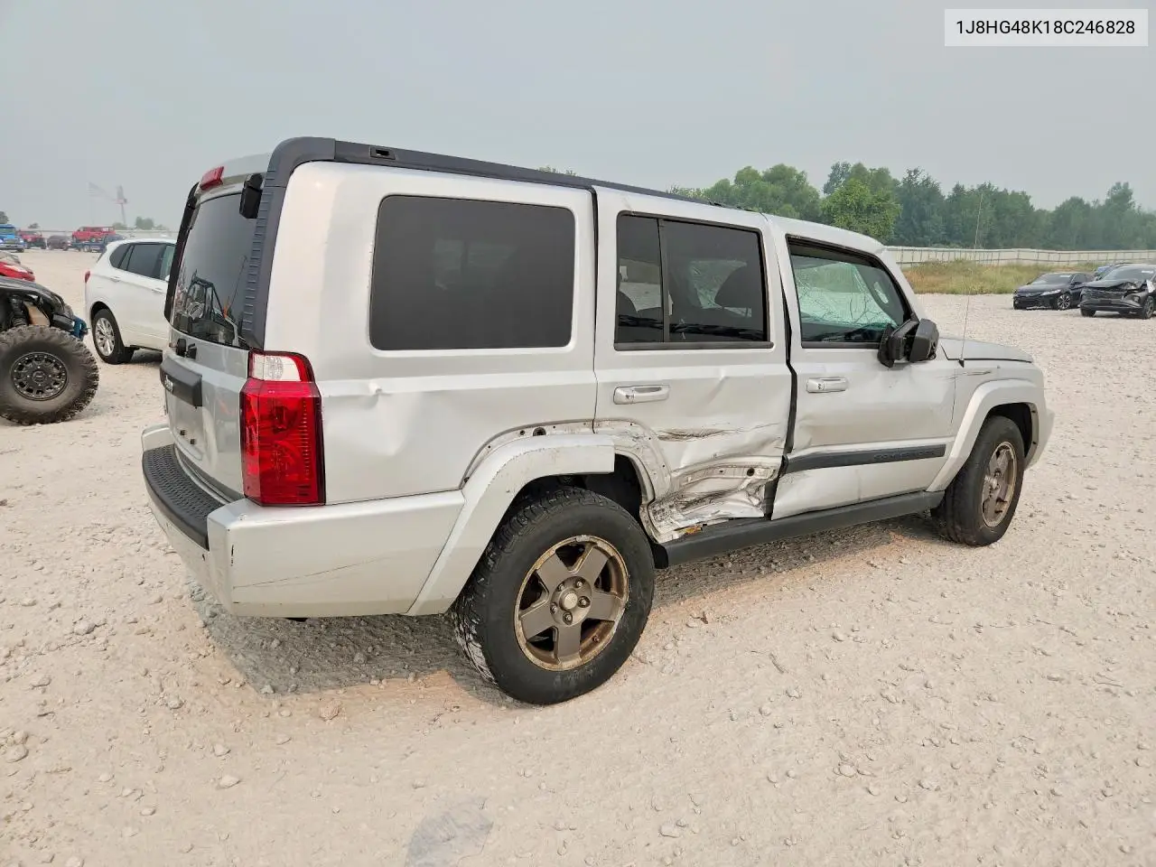 2008 Jeep Commander Sport VIN: 1J8HG48K18C246828 Lot: 60972766