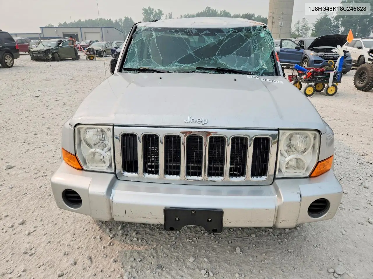 2008 Jeep Commander Sport VIN: 1J8HG48K18C246828 Lot: 60972766