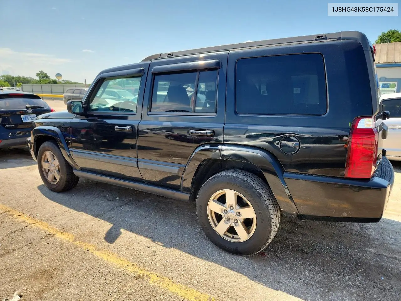 2008 Jeep Commander Sport VIN: 1J8HG48K58C175424 Lot: 61055076