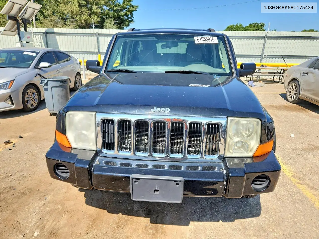 2008 Jeep Commander Sport VIN: 1J8HG48K58C175424 Lot: 61055076