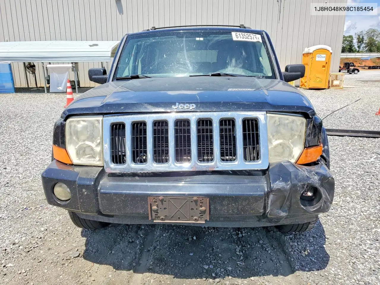 2008 Jeep Commander Sport VIN: 1J8HG48K98C185454 Lot: 61352576