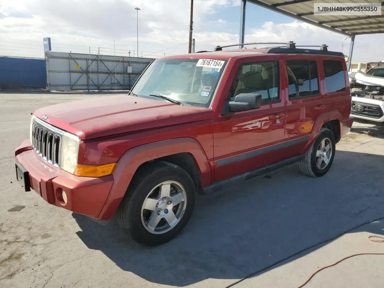 2009 Jeep Commander VIN: 1J8HH48K99C555350 Lot: 50344815