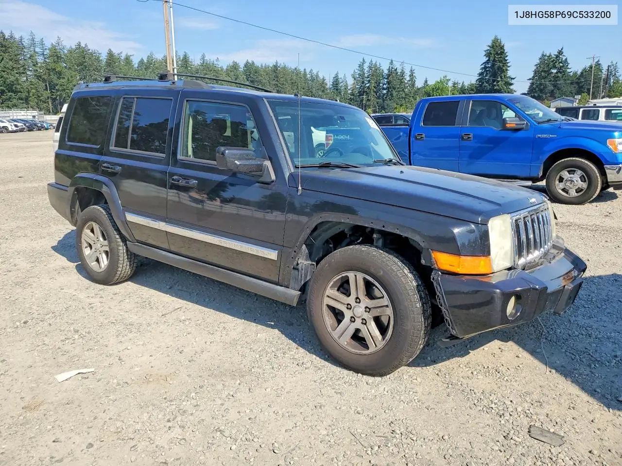 2009 Jeep Commander Limited VIN: 1J8HG58P69C533200 Lot: 61980186