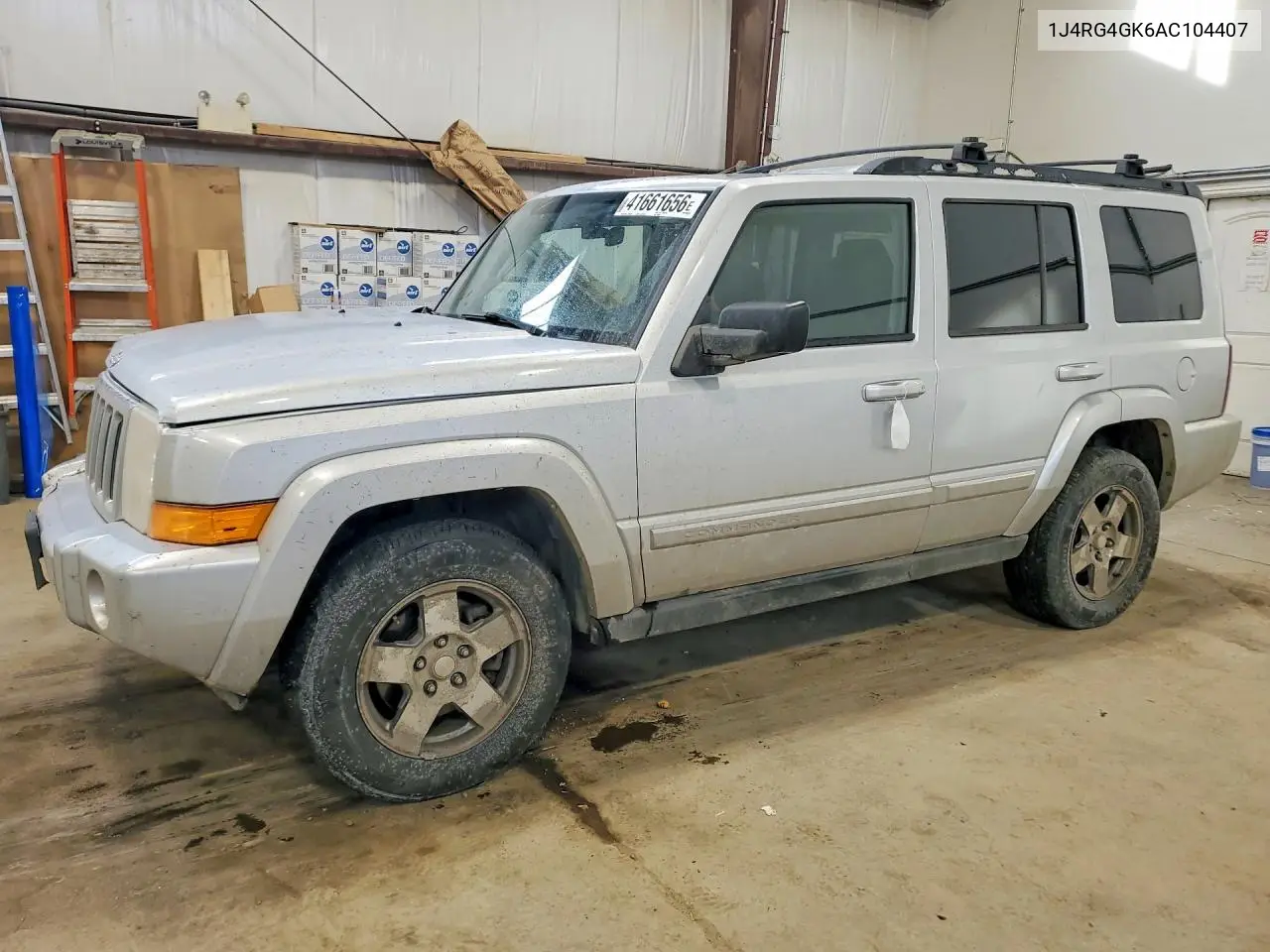 2010 Jeep Commander Sport VIN: 1J4RG4GK6AC104407 Lot: 41661656