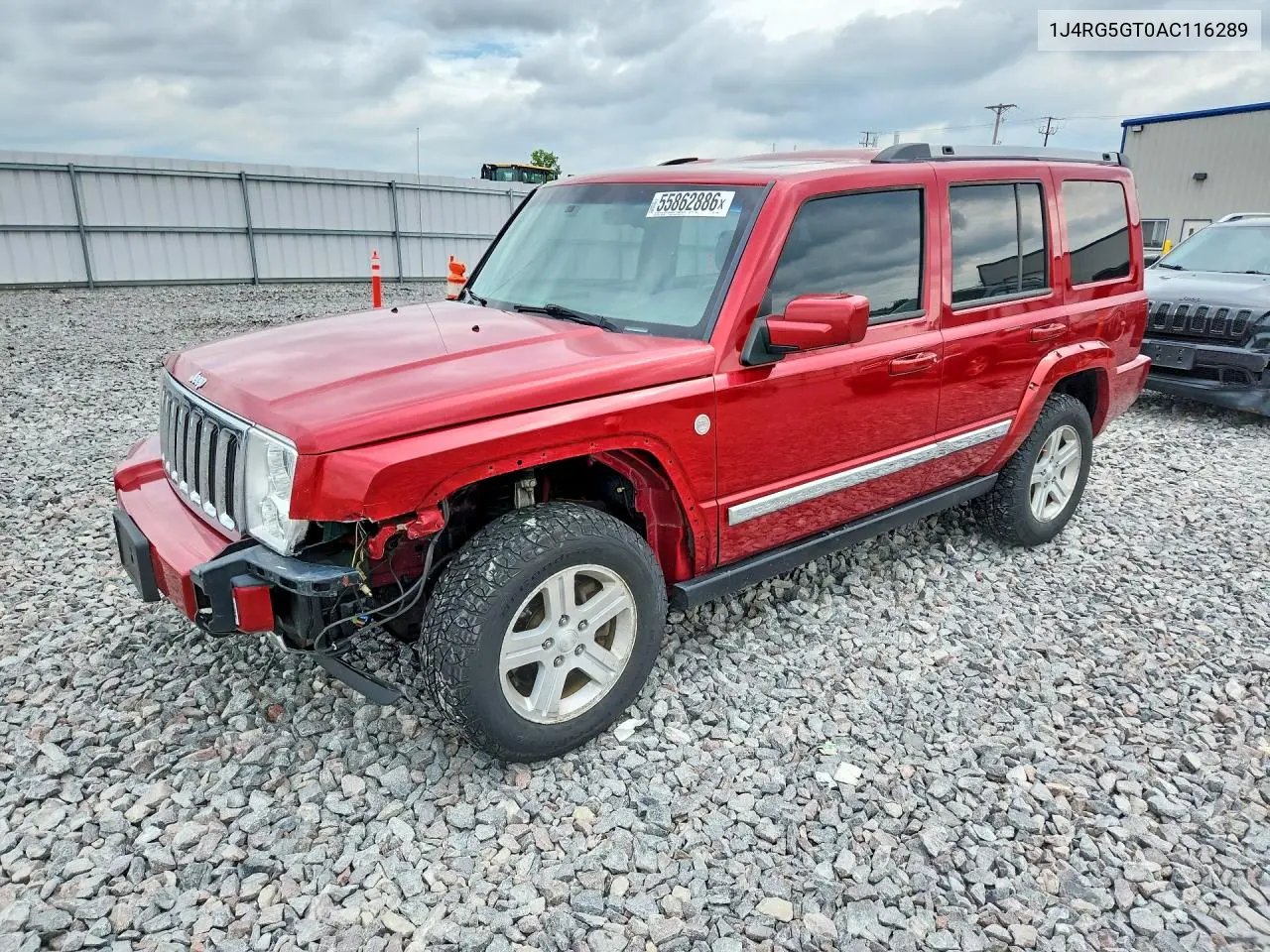 2010 Jeep Commander Limited VIN: 1J4RG5GT0AC116289 Lot: 55862886