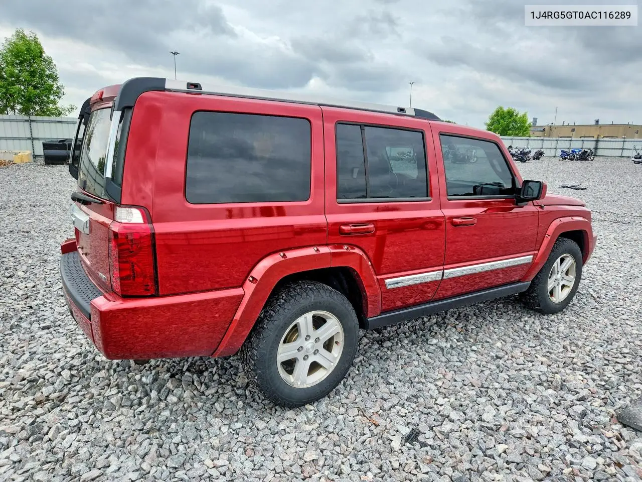 2010 Jeep Commander Limited VIN: 1J4RG5GT0AC116289 Lot: 55862886