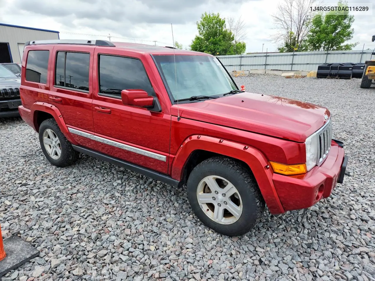 2010 Jeep Commander Limited VIN: 1J4RG5GT0AC116289 Lot: 55862886