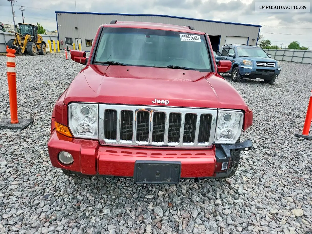 2010 Jeep Commander Limited VIN: 1J4RG5GT0AC116289 Lot: 55862886