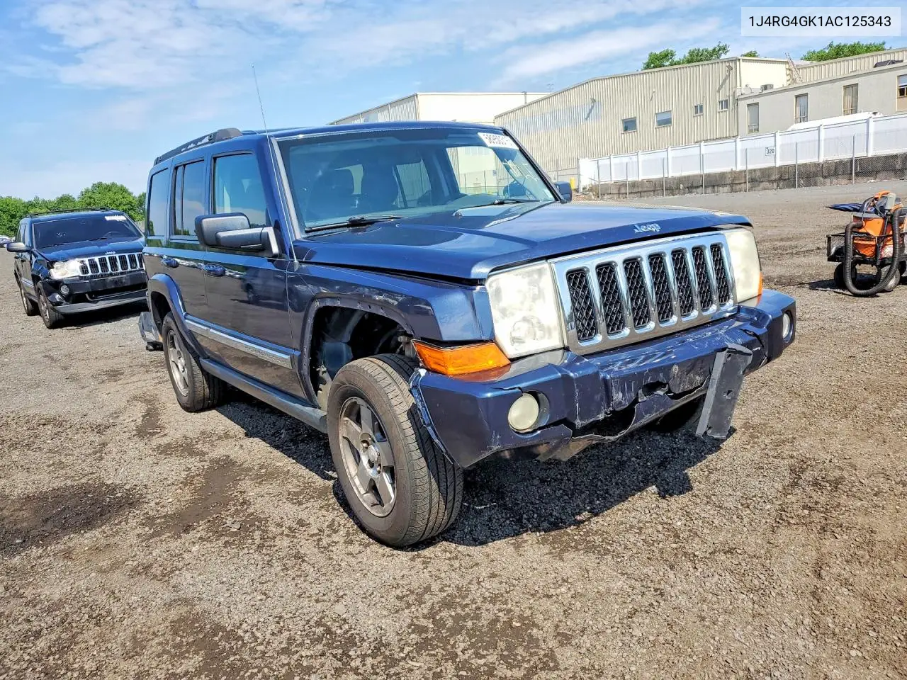 2010 Jeep Commander Sport VIN: 1J4RG4GK1AC125343 Lot: 58950316