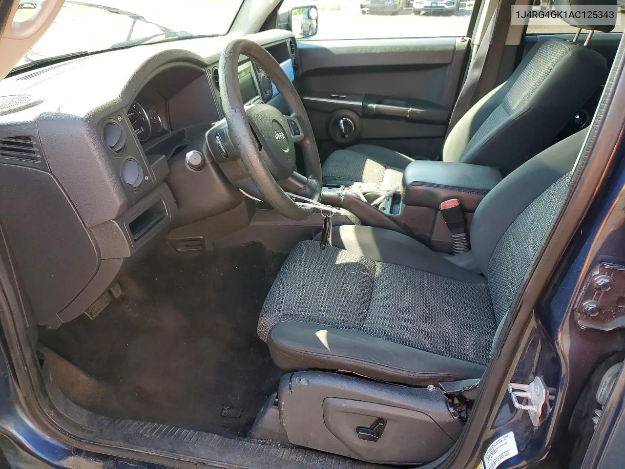 2010 Jeep Commander Sport VIN: 1J4RG4GK1AC125343 Lot: 58950316
