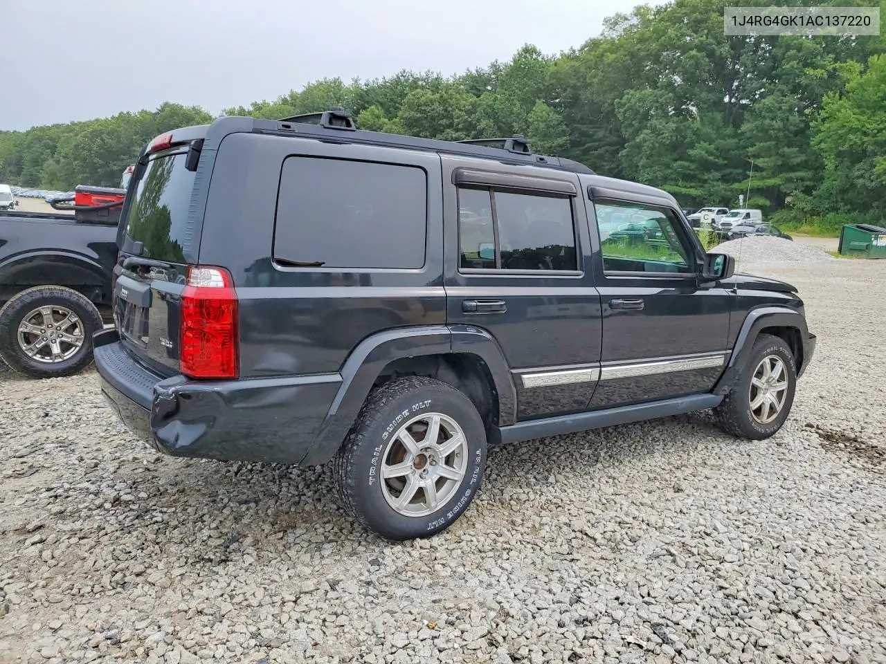 2010 Jeep Commander Sport VIN: 1J4RG4GK1AC137220 Lot: 61740746