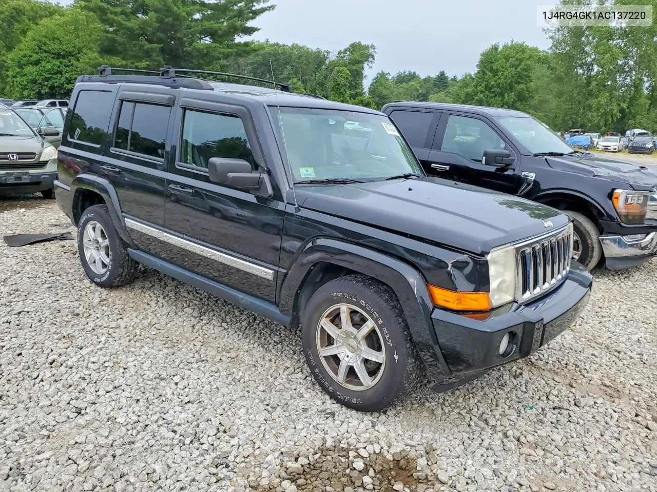 2010 Jeep Commander Sport VIN: 1J4RG4GK1AC137220 Lot: 61740746