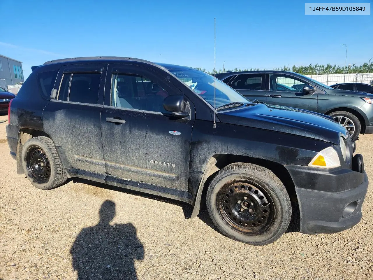 2009 Jeep Compass Sport VIN: 1J4FF47B59D105849 Lot: 58459056