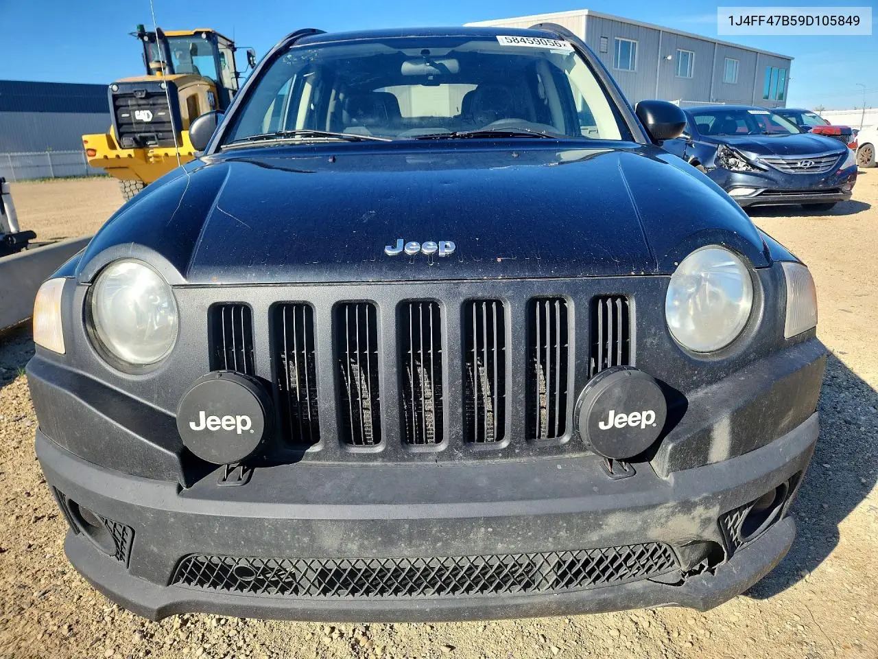 2009 Jeep Compass Sport VIN: 1J4FF47B59D105849 Lot: 58459056
