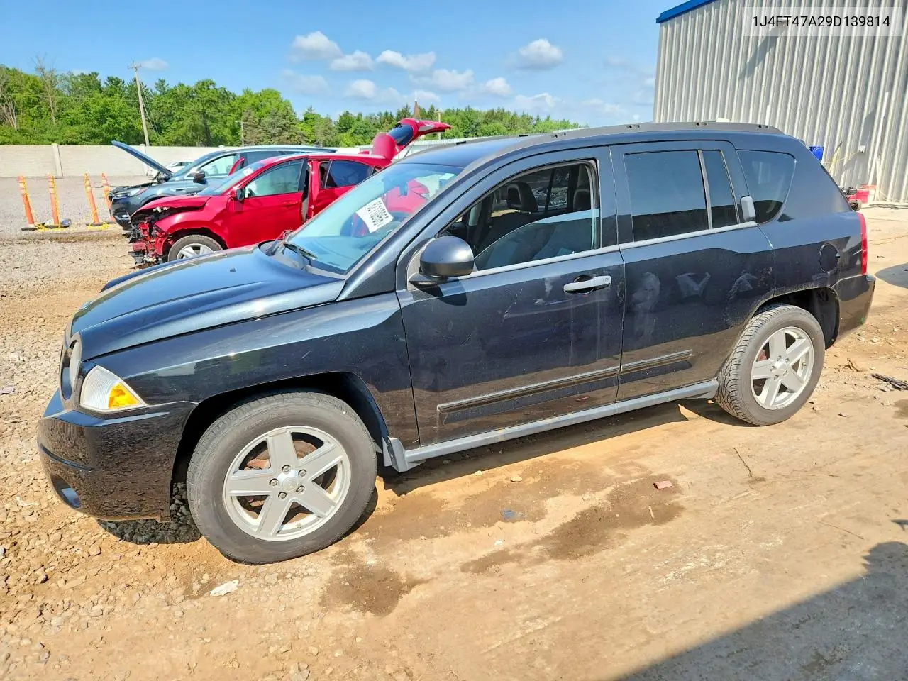 2009 Jeep Compass VIN: 1J4FT47A29D139814 Lot: 62110966