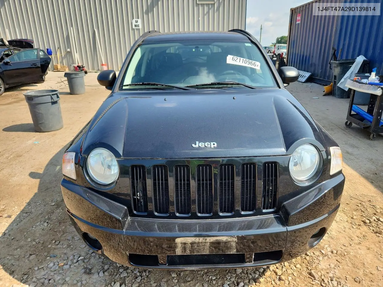 2009 Jeep Compass VIN: 1J4FT47A29D139814 Lot: 62110966