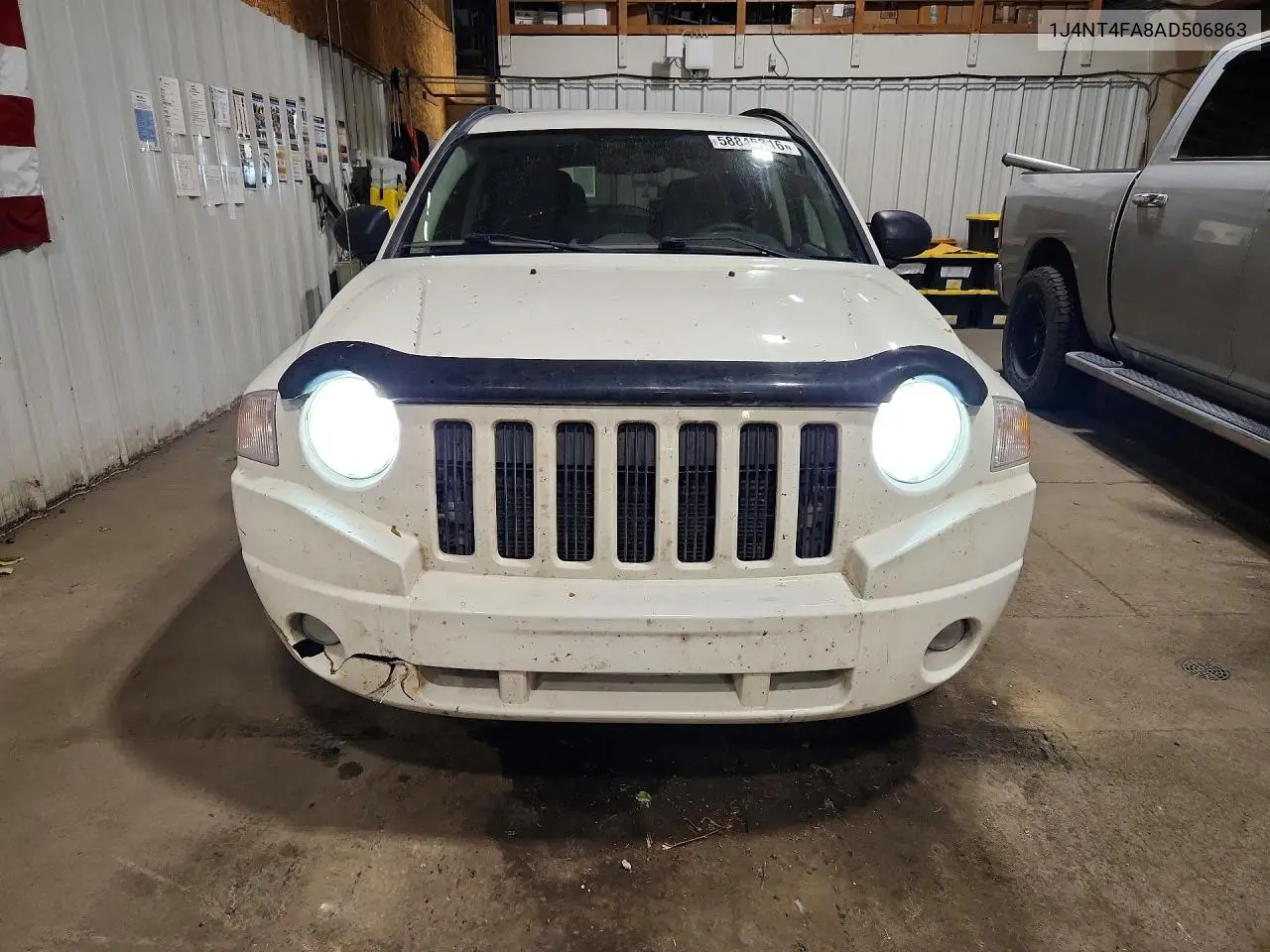 2010 Jeep Compass Sport VIN: 1J4NT4FA8AD506863 Lot: 58845316