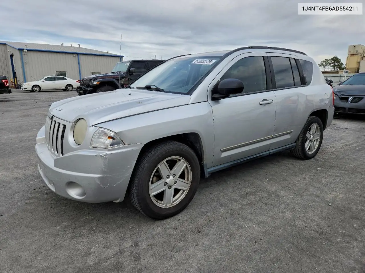 1J4NT4FB6AD554211 2010 Jeep Compass Sport