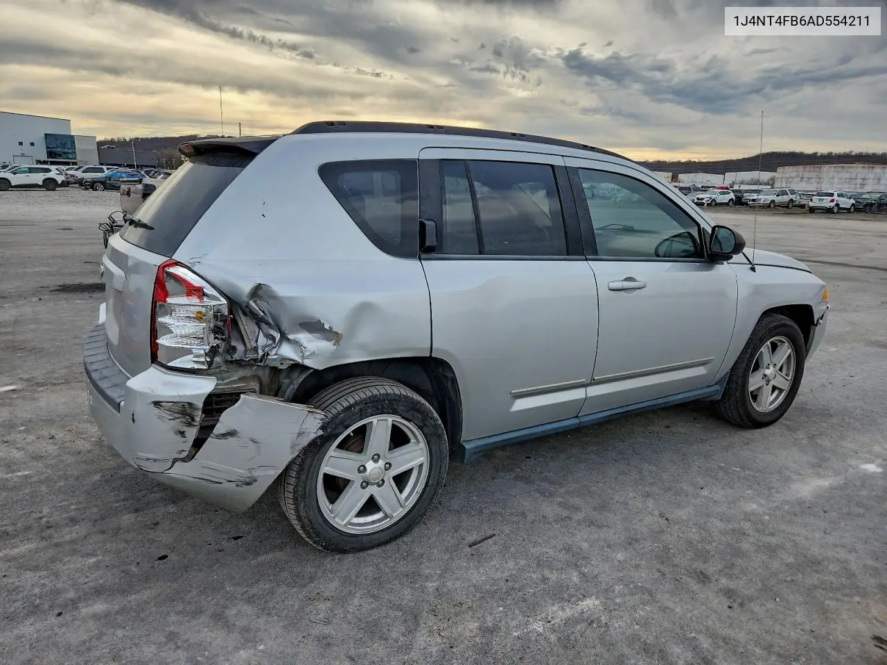 1J4NT4FB6AD554211 2010 Jeep Compass Sport