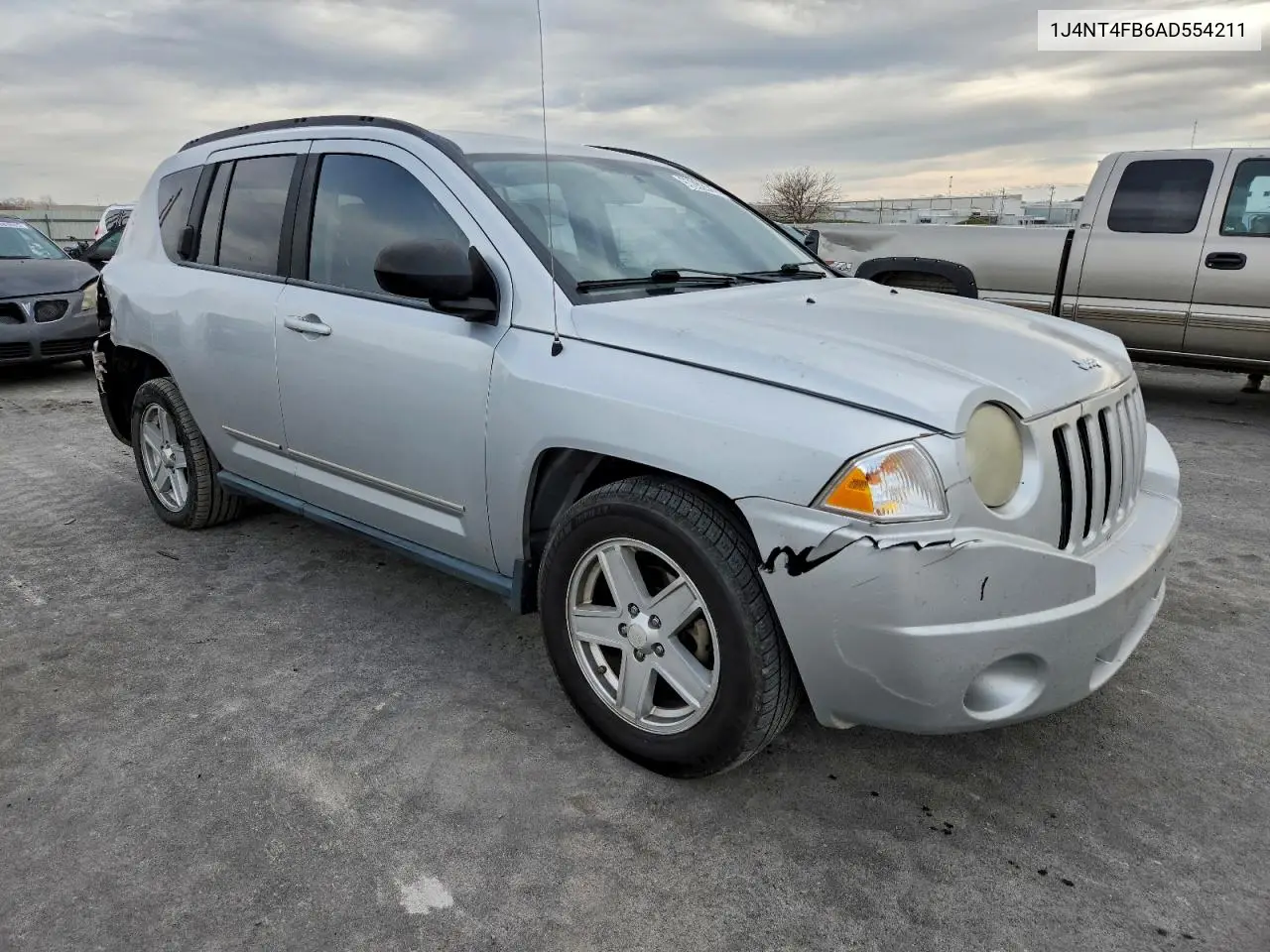 1J4NT4FB6AD554211 2010 Jeep Compass Sport