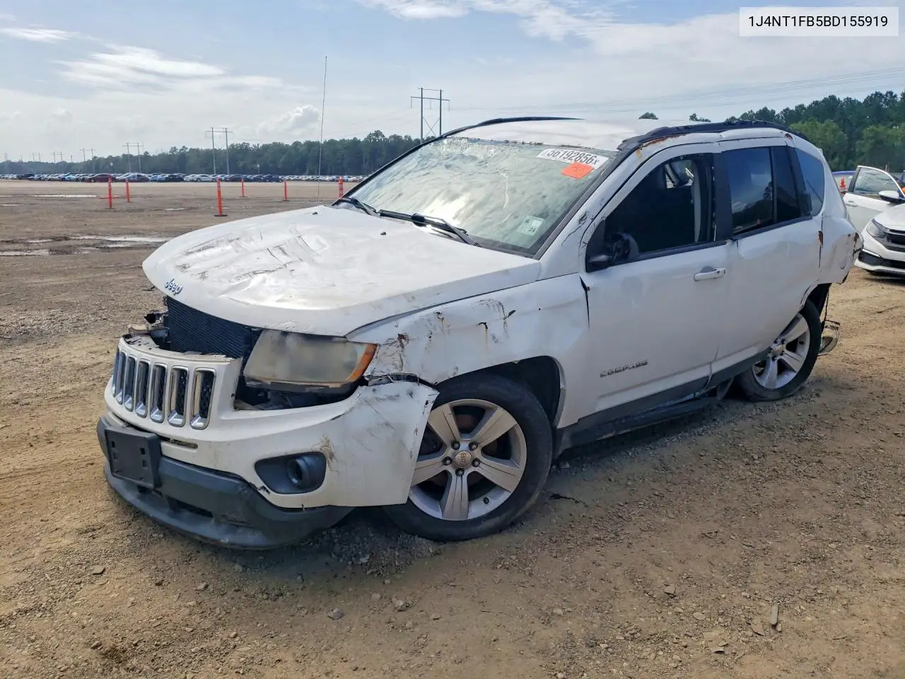 2011 Jeep Compass Sport VIN: 1J4NT1FB5BD155919 Lot: 56192856