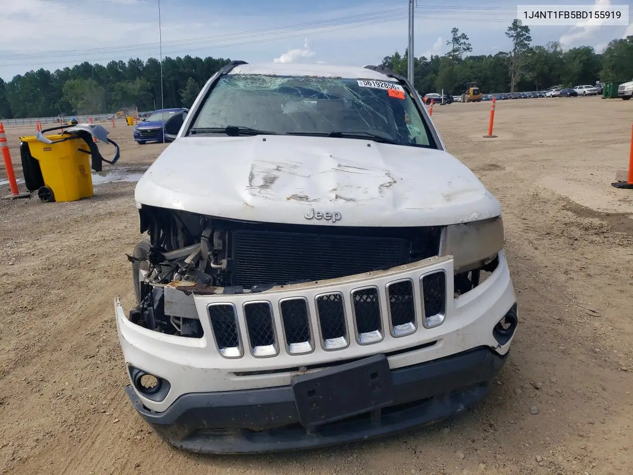 2011 Jeep Compass Sport VIN: 1J4NT1FB5BD155919 Lot: 56192856