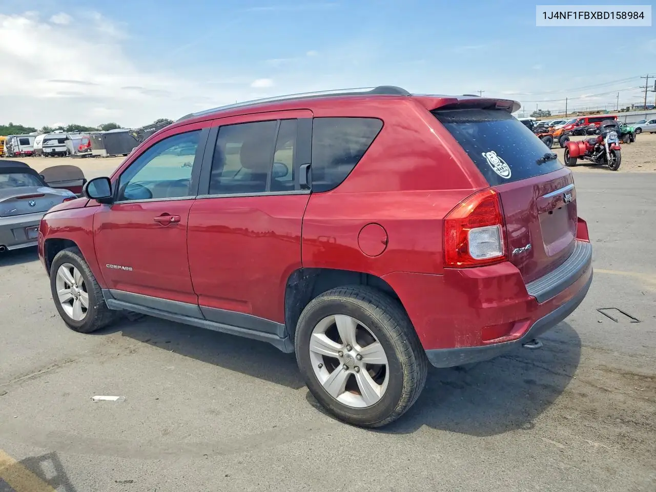 2011 Jeep Compass Sport VIN: 1J4NF1FBXBD158984 Lot: 59146436