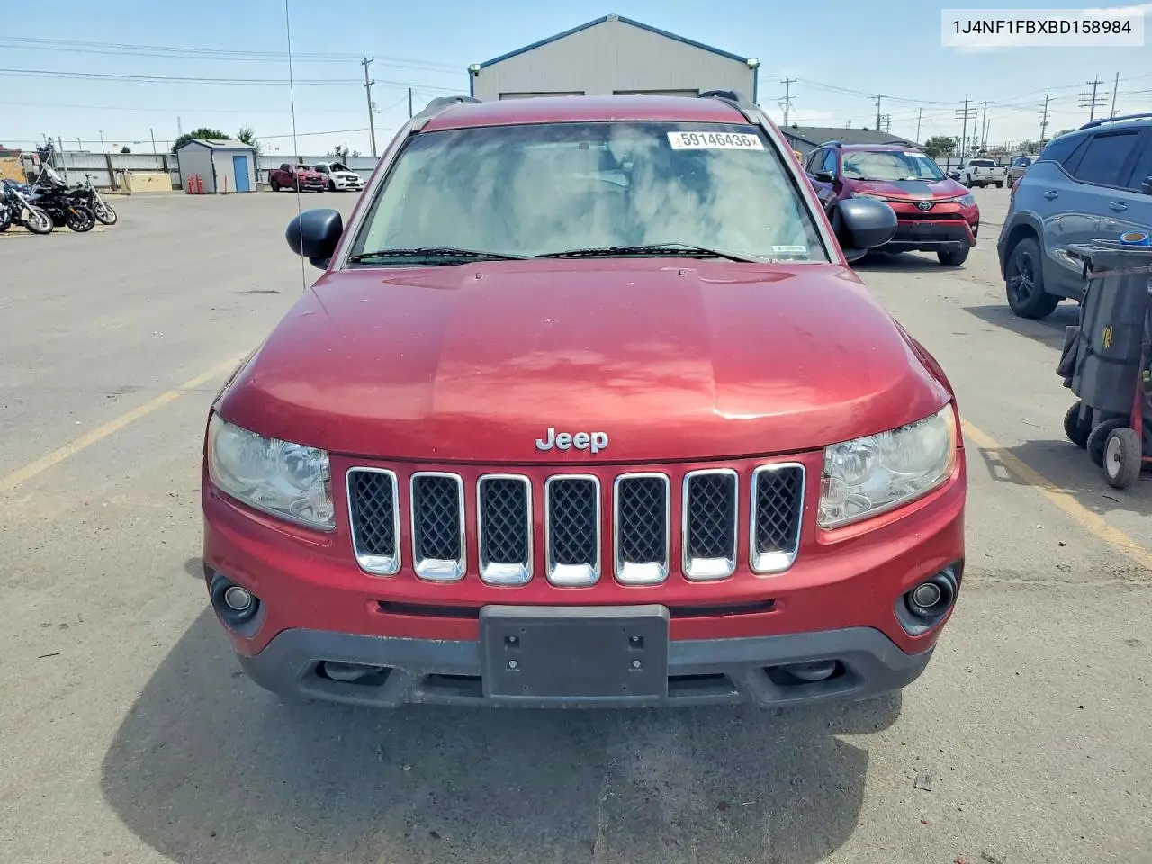 2011 Jeep Compass Sport VIN: 1J4NF1FBXBD158984 Lot: 59146436