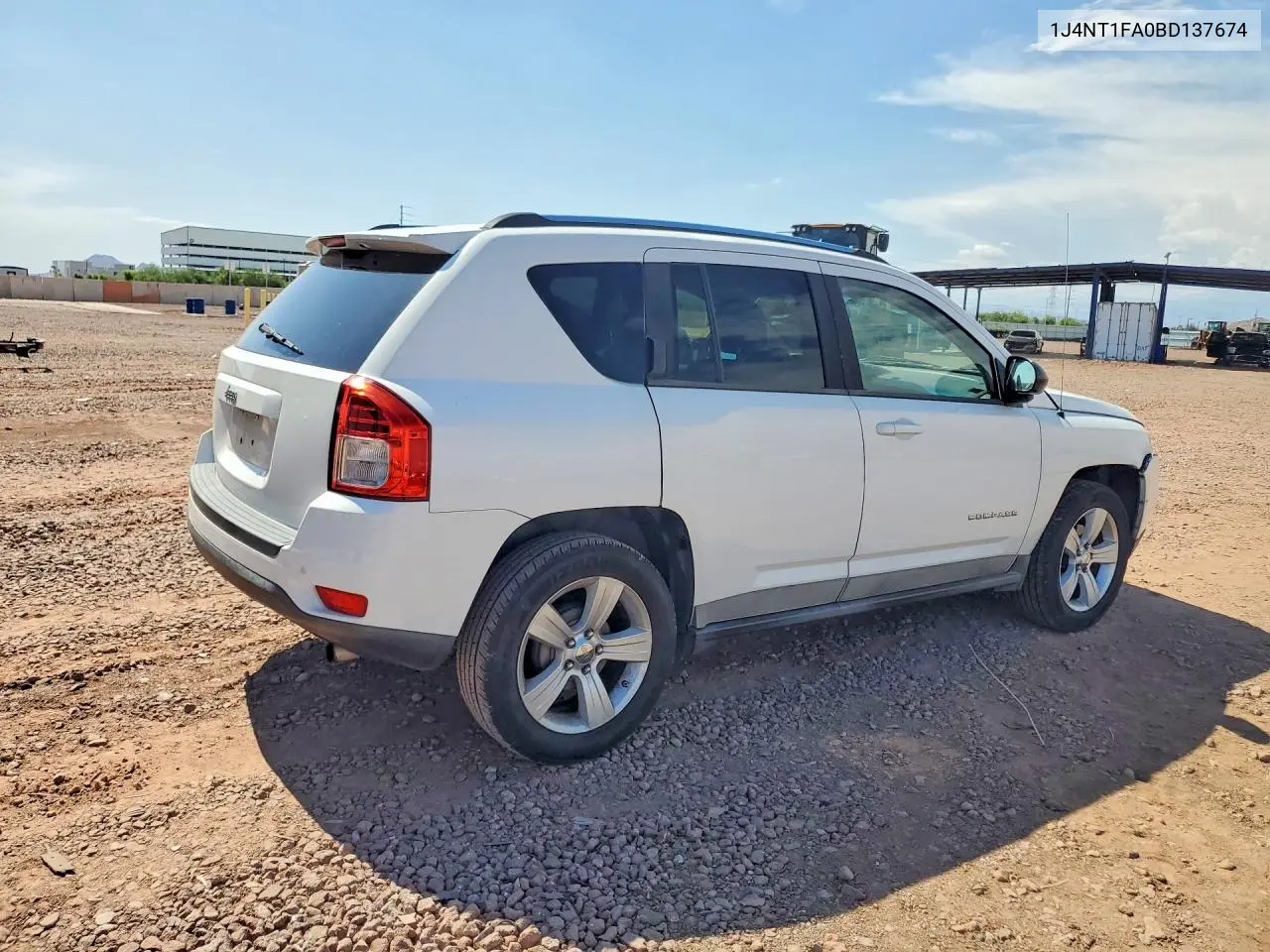 2011 Jeep Compass Sport VIN: 1J4NT1FA0BD137674 Lot: 61774616
