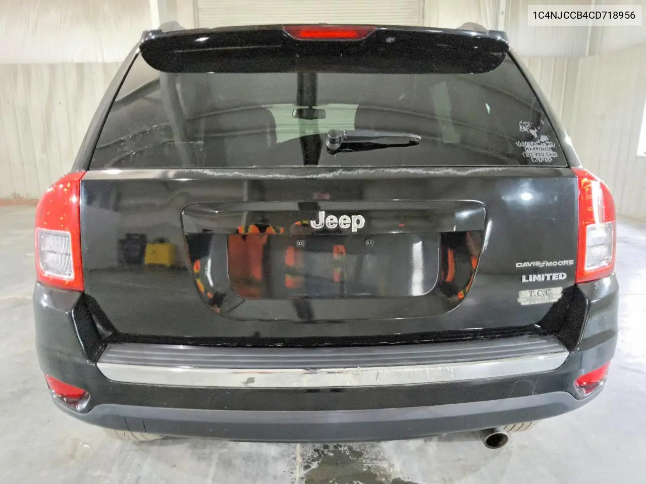 2012 Jeep Compass Limited VIN: 1C4NJCCB4CD718956 Lot: 54514926
