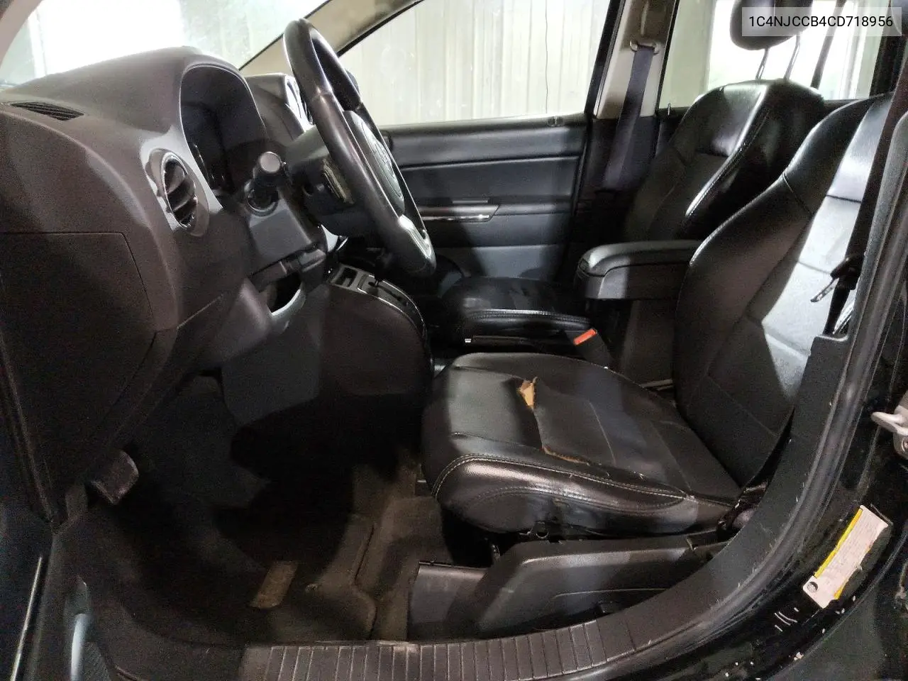 2012 Jeep Compass Limited VIN: 1C4NJCCB4CD718956 Lot: 54514926