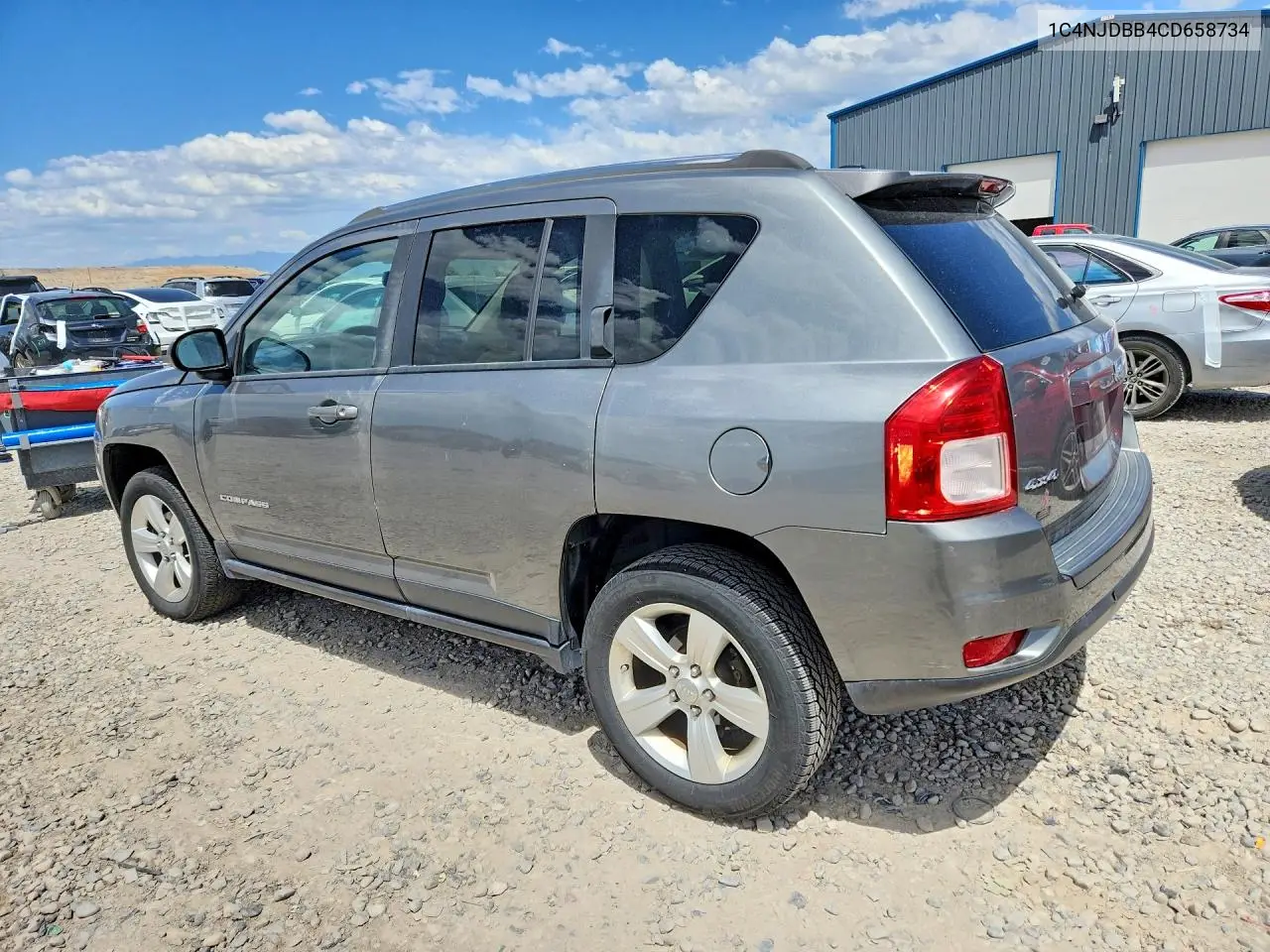2012 Jeep Compass Sport VIN: 1C4NJDBB4CD658734 Lot: 55443886