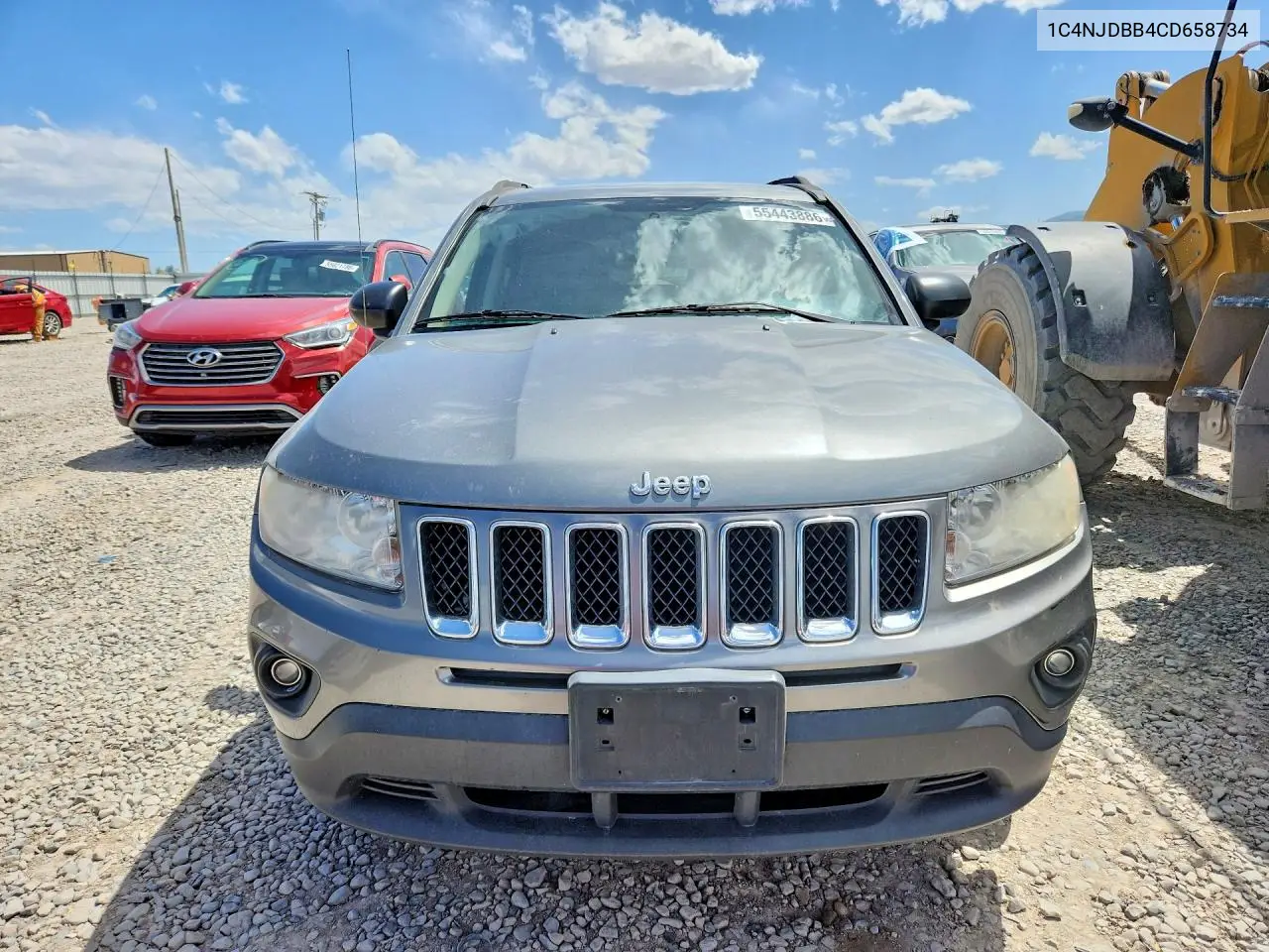 2012 Jeep Compass Sport VIN: 1C4NJDBB4CD658734 Lot: 55443886