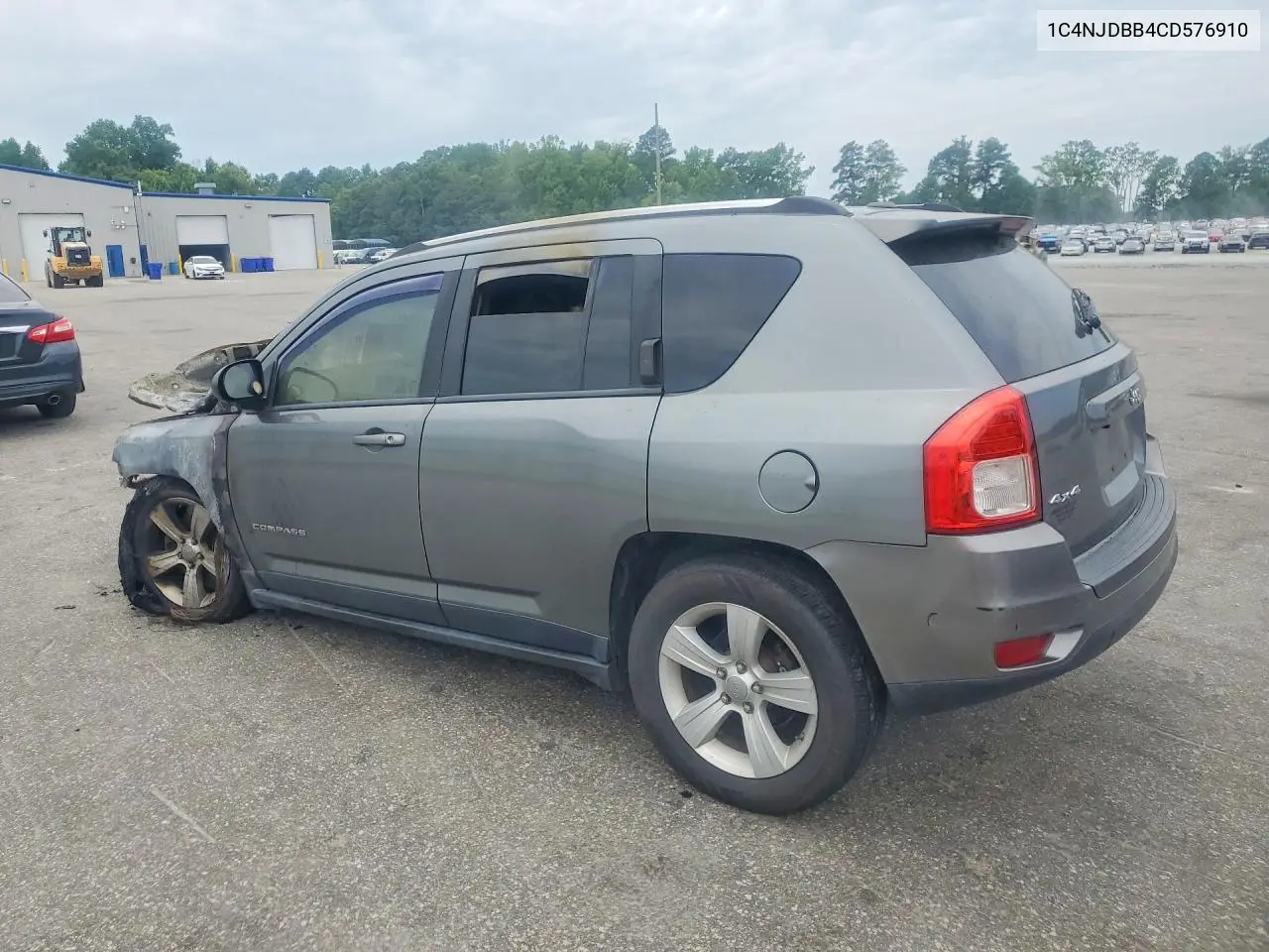 2012 Jeep Compass Sport VIN: 1C4NJDBB4CD576910 Lot: 57763376
