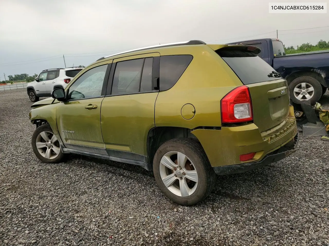 2012 Jeep Compass VIN: 1C4NJCABXCD615284 Lot: 60859366