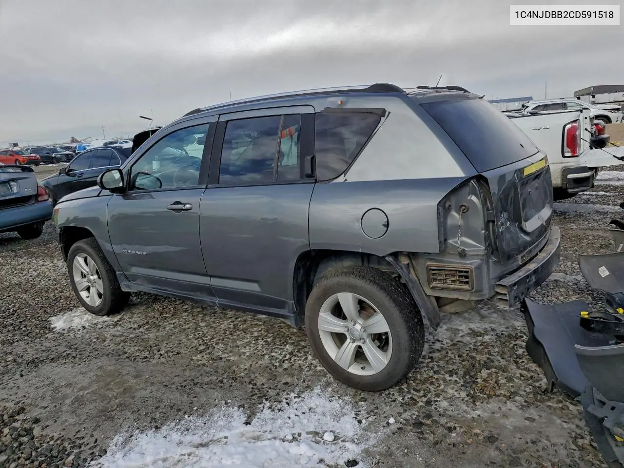 1C4NJDBB2CD591518 2012 Jeep Compass Sport