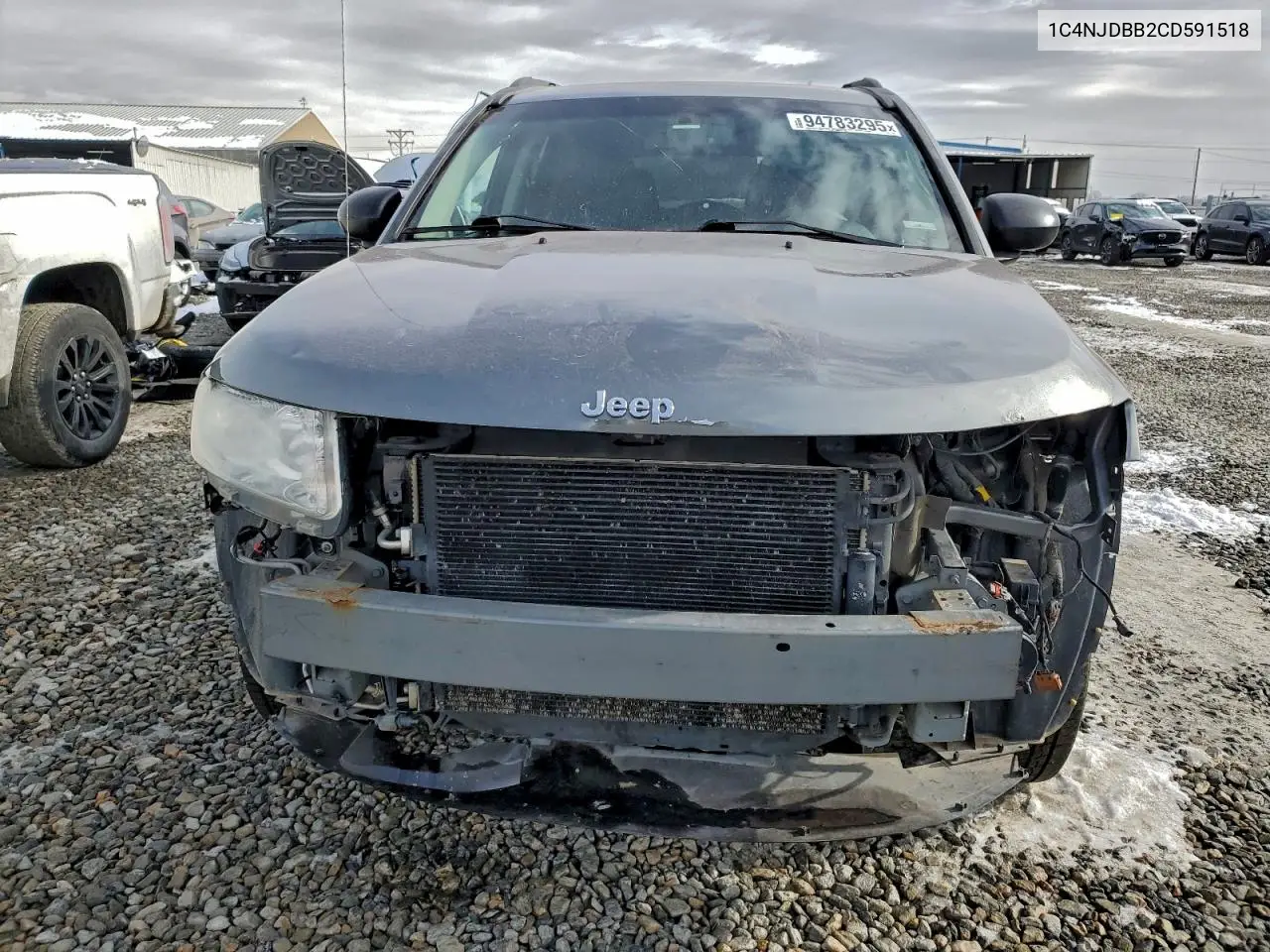 1C4NJDBB2CD591518 2012 Jeep Compass Sport