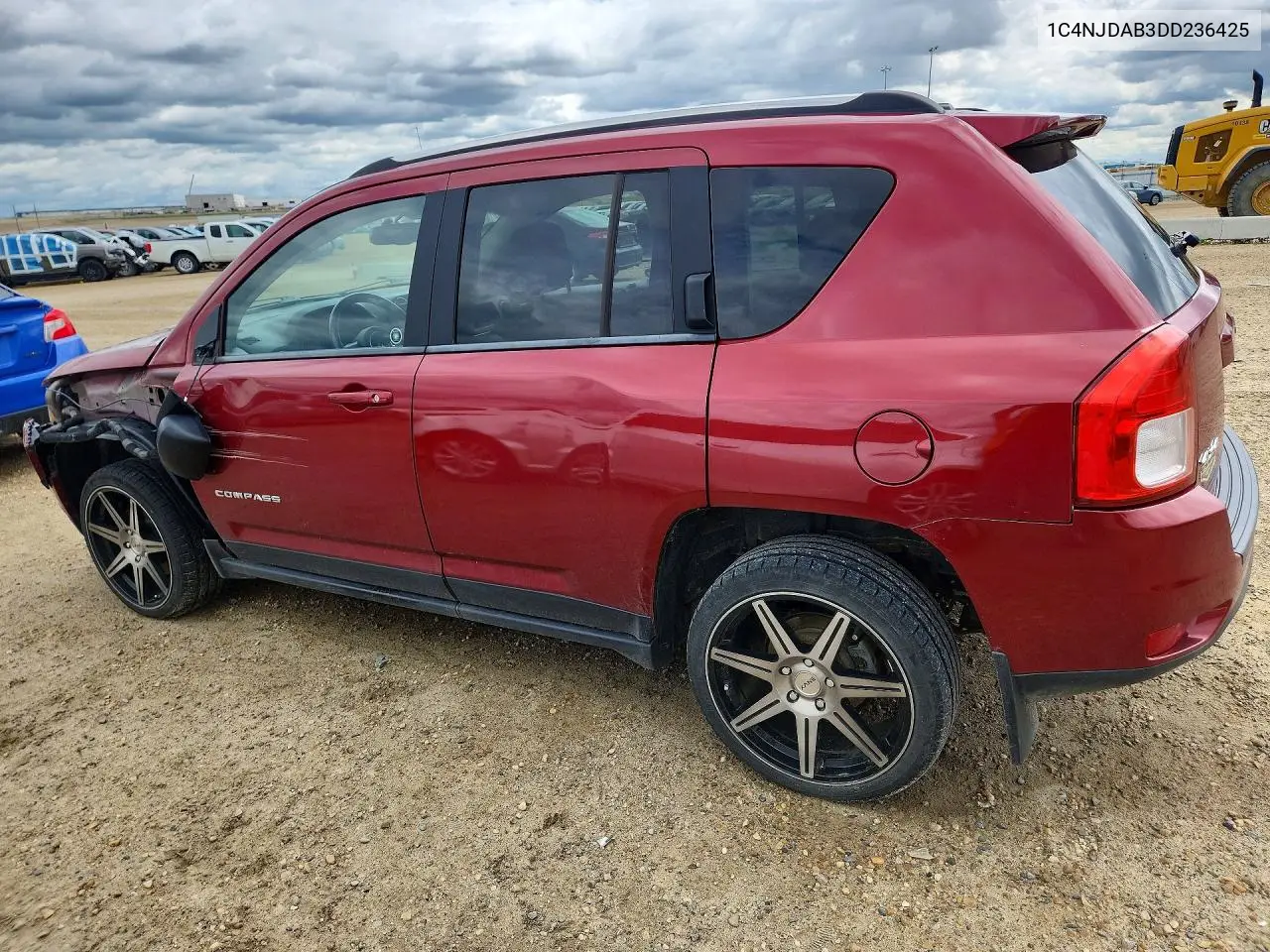 2013 Jeep Compass VIN: 1C4NJDAB3DD236425 Lot: 56954246
